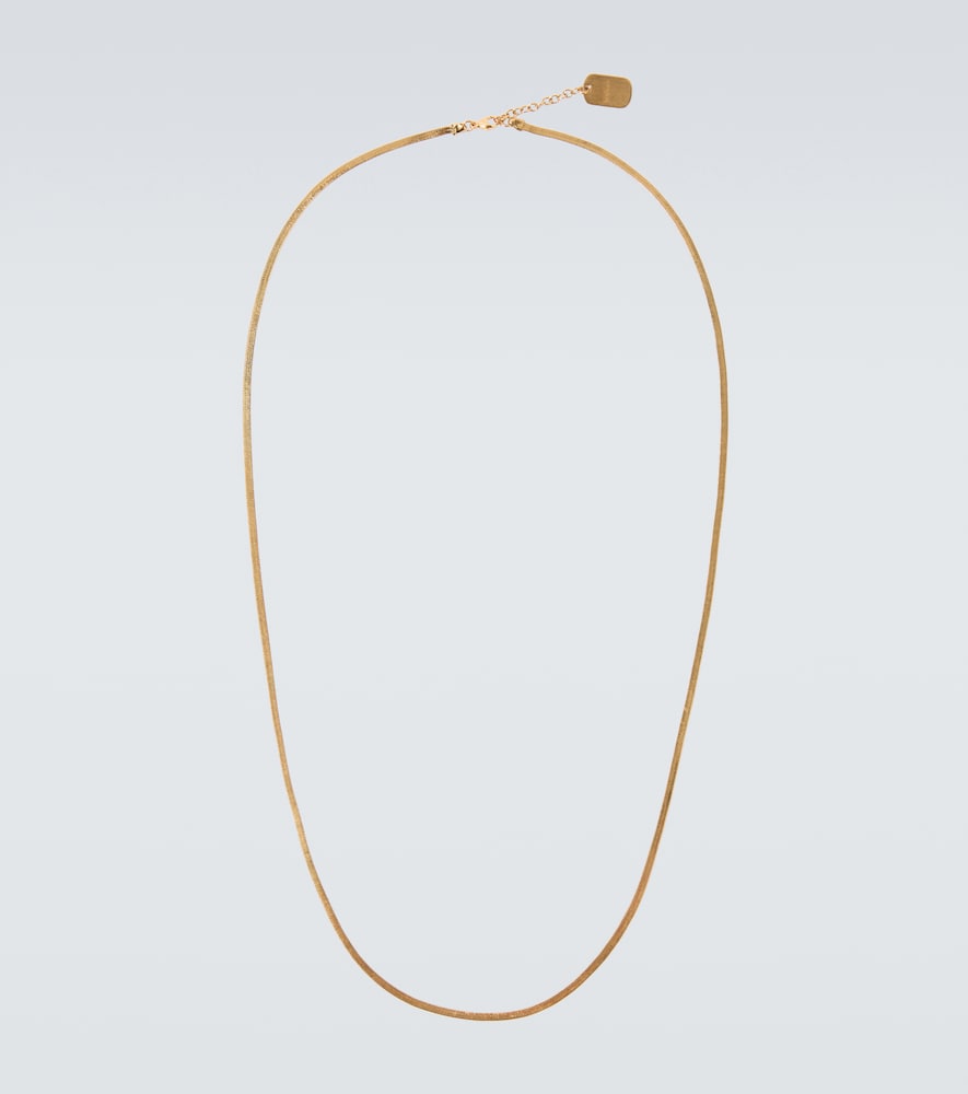Saint Laurent Engraved necklace