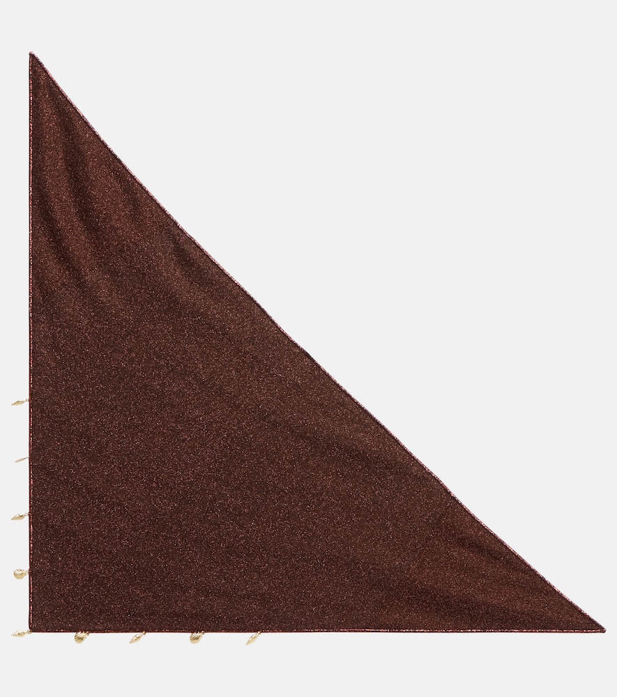 Oséree Lumière embellished scarf