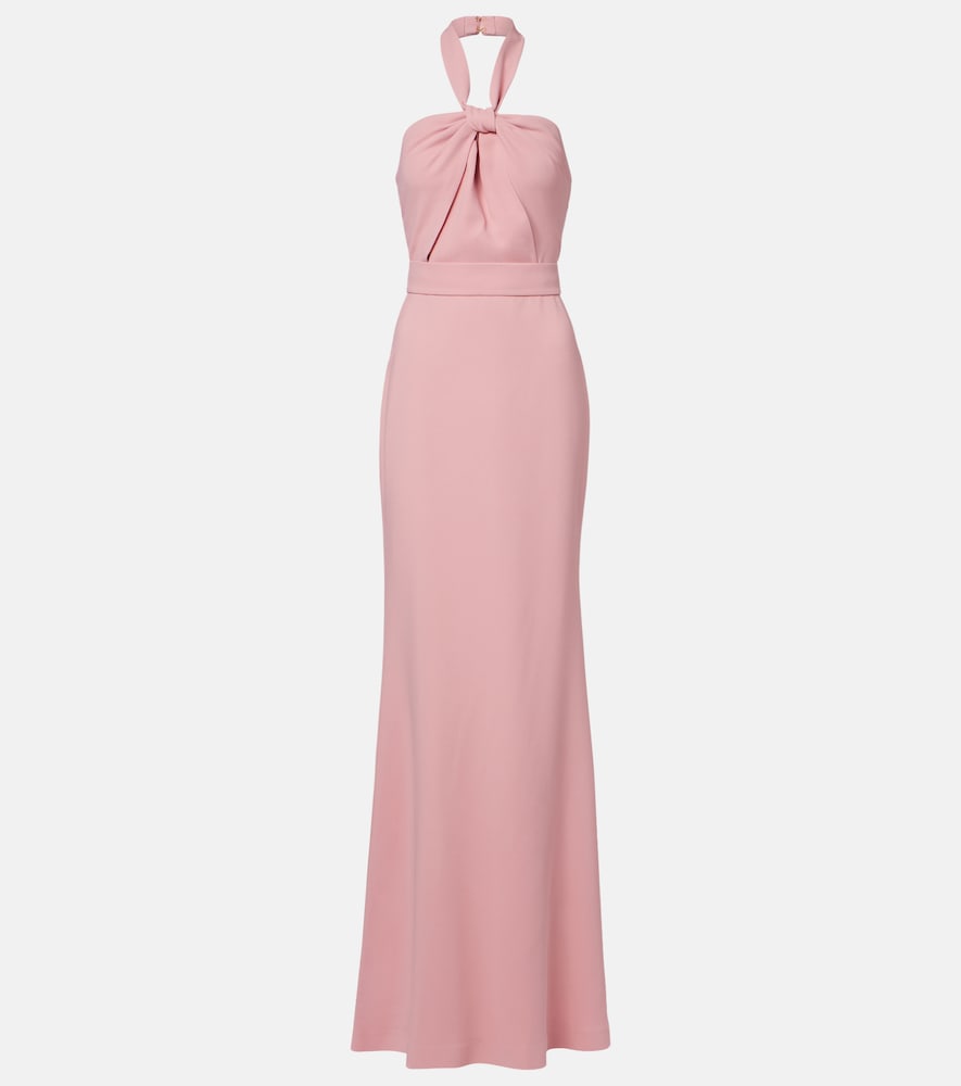 Elie Saab Halterneck cady gown