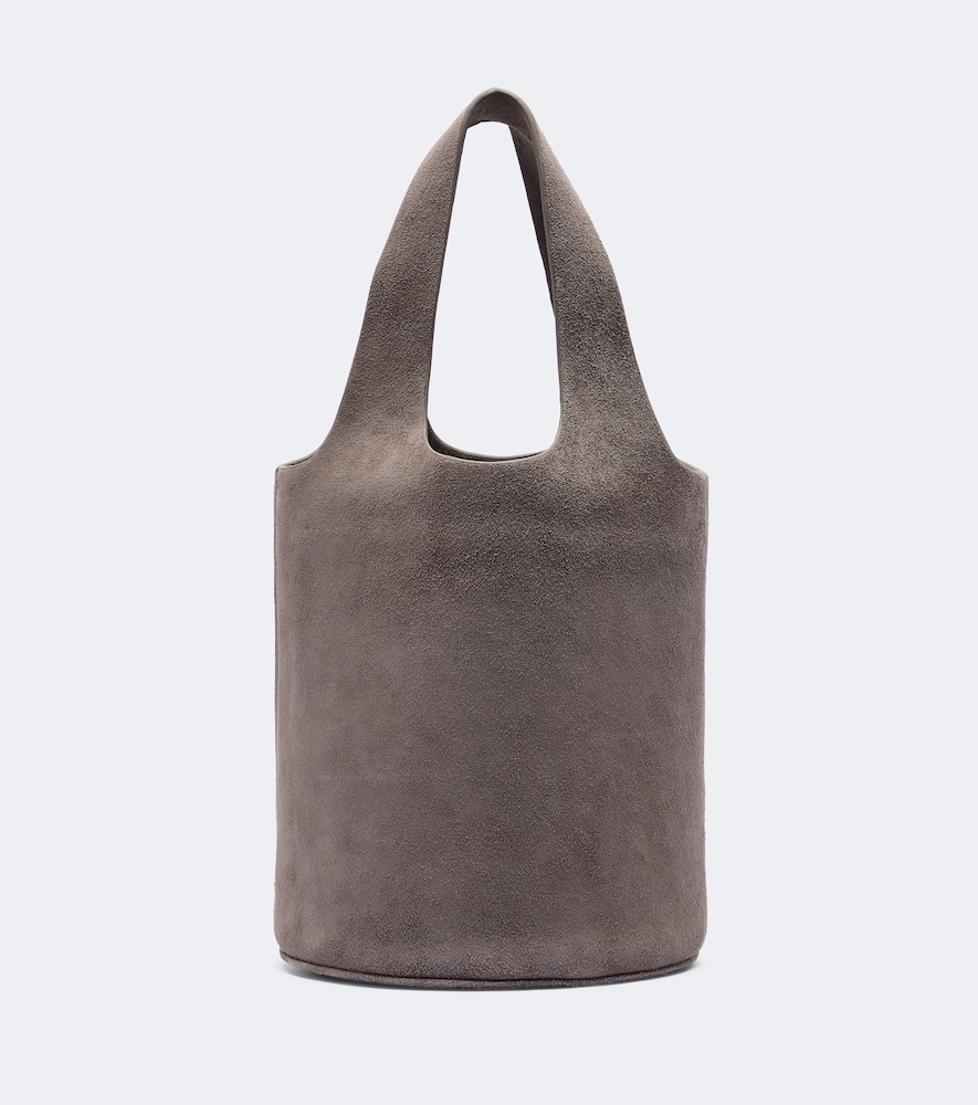 Bucket Bag Wren aus Veloursleder