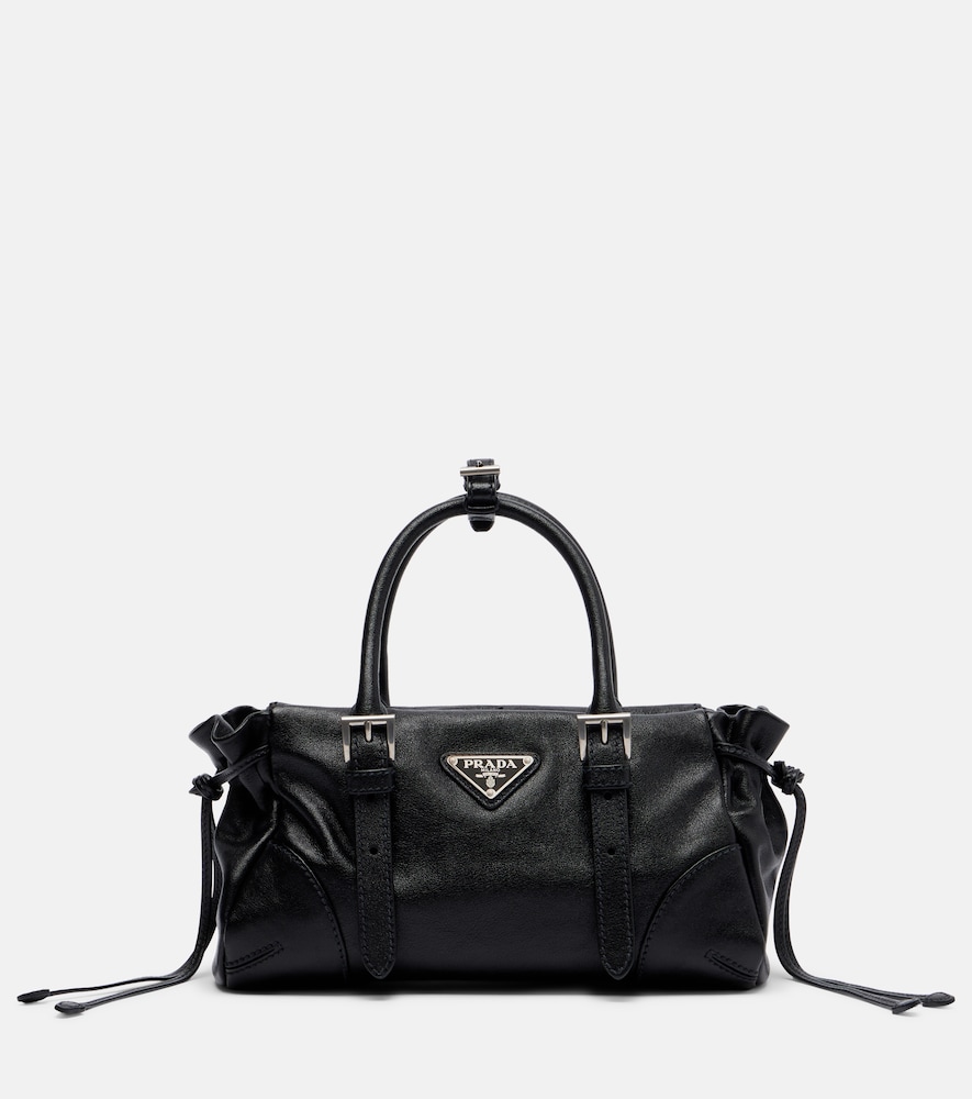 Prada Bonnie Small leather top-handle bag