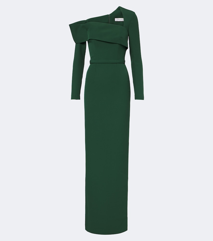 One-Shoulder-Robe Yemihma aus Crêpe