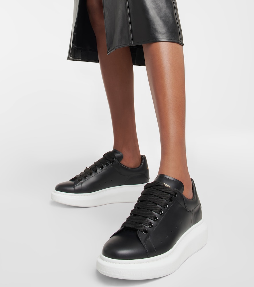  Mcqueen Mcqueen Sneakers Oversized Aus Leder 