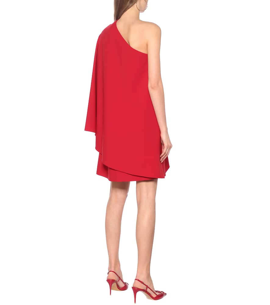 VALENTINO STRETCH WOOL-CRÊPE MINIDRESS,P00441070