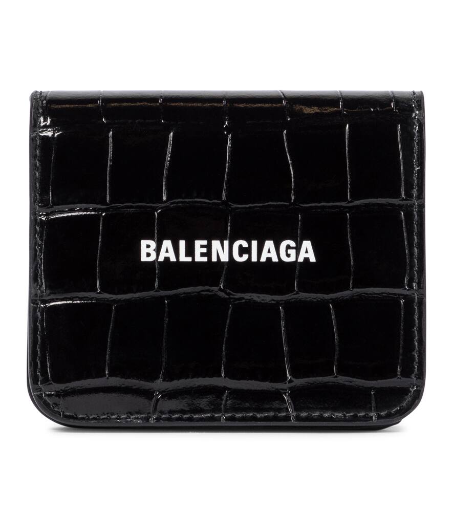 balenciaga flap wallet