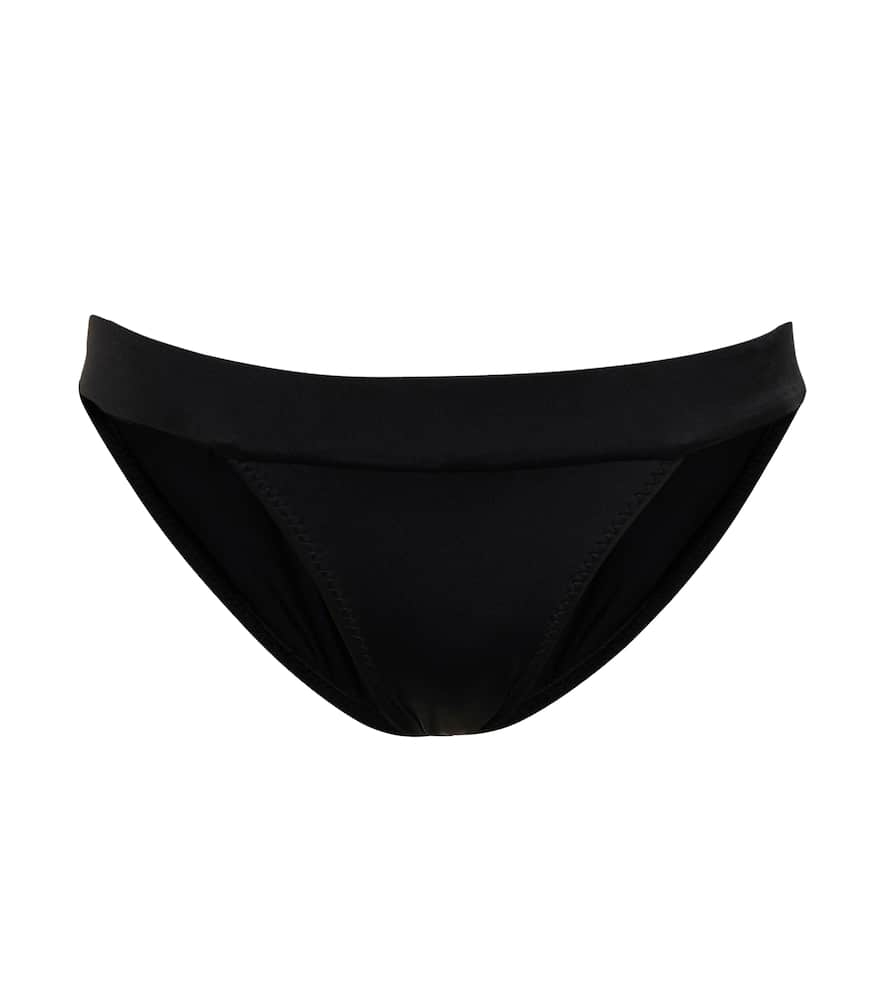 Norma Kamali Banded low-rise bikini bottoms