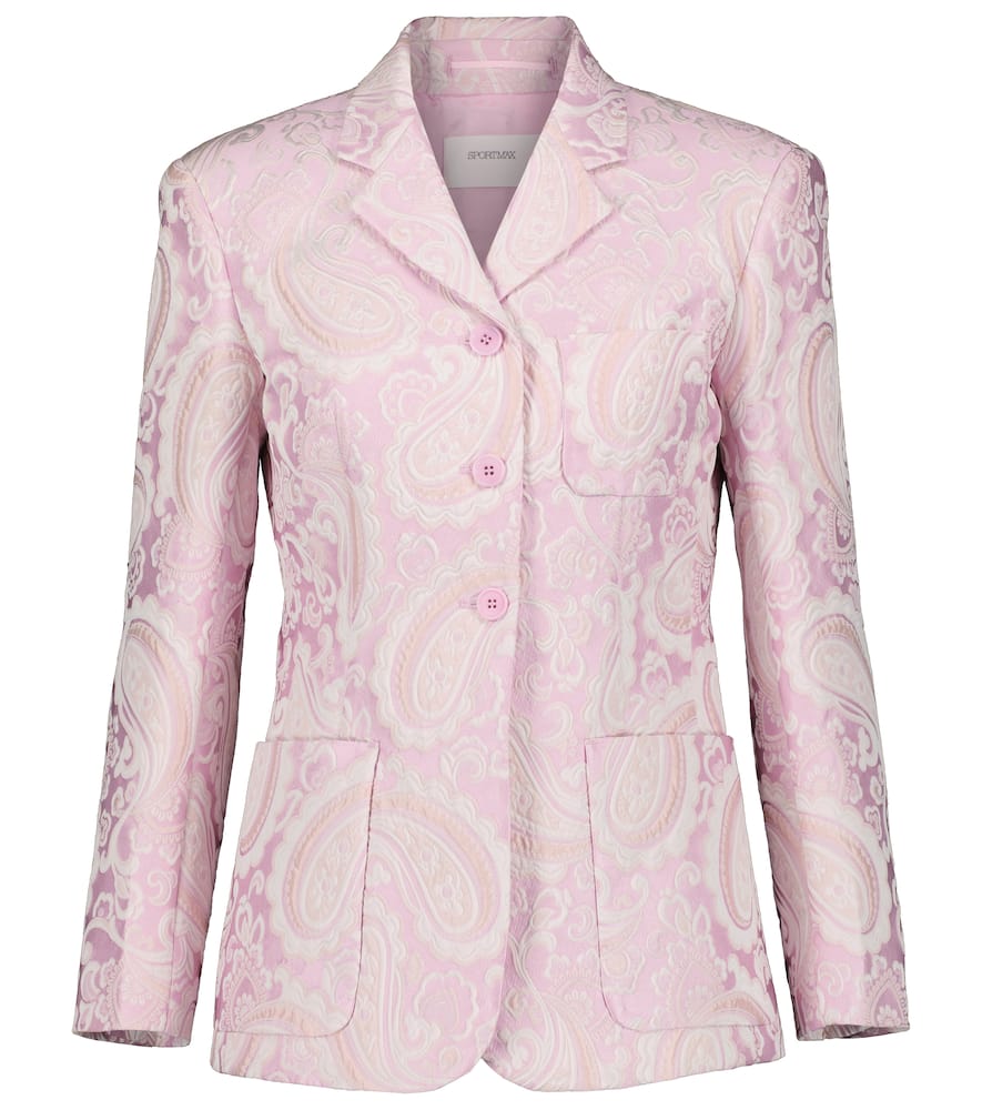 Sportmax Opice brocade blazer