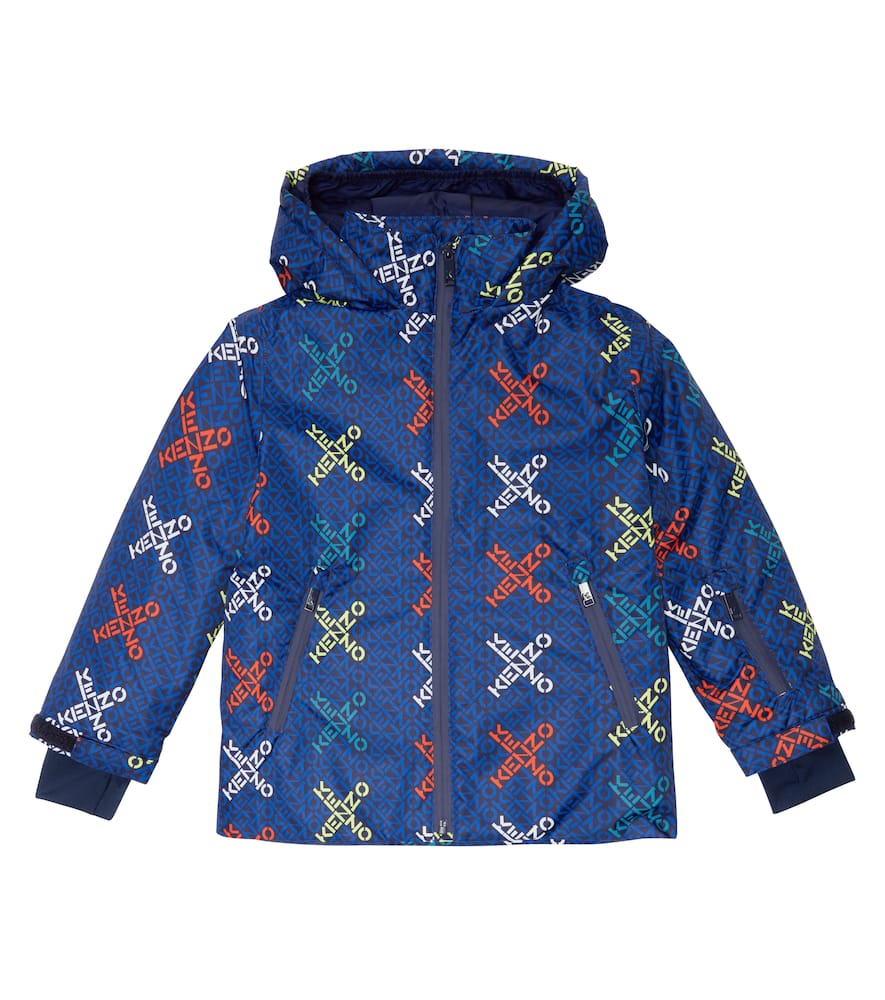 Kenzo Kids Logo printed jacket