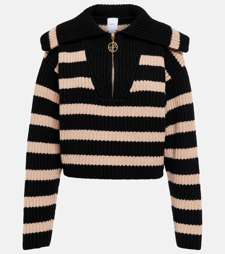 Patou Striped wool sweater