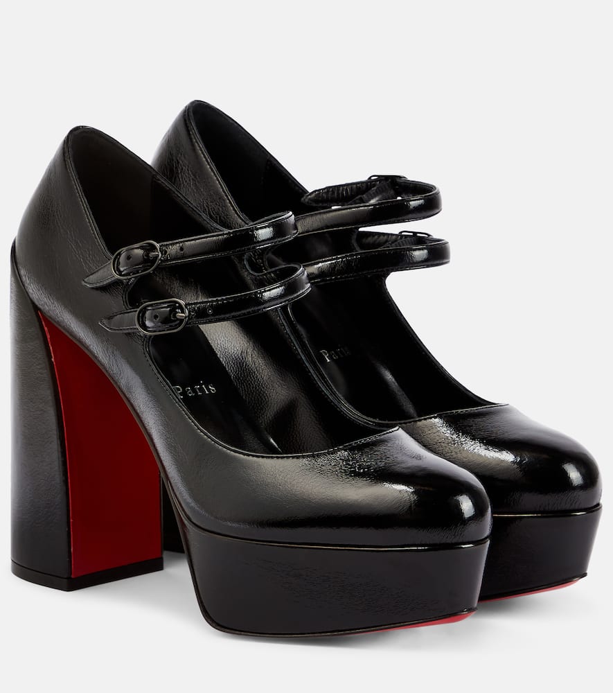 Christian Louboutin Movida Jane 130 leather pumps