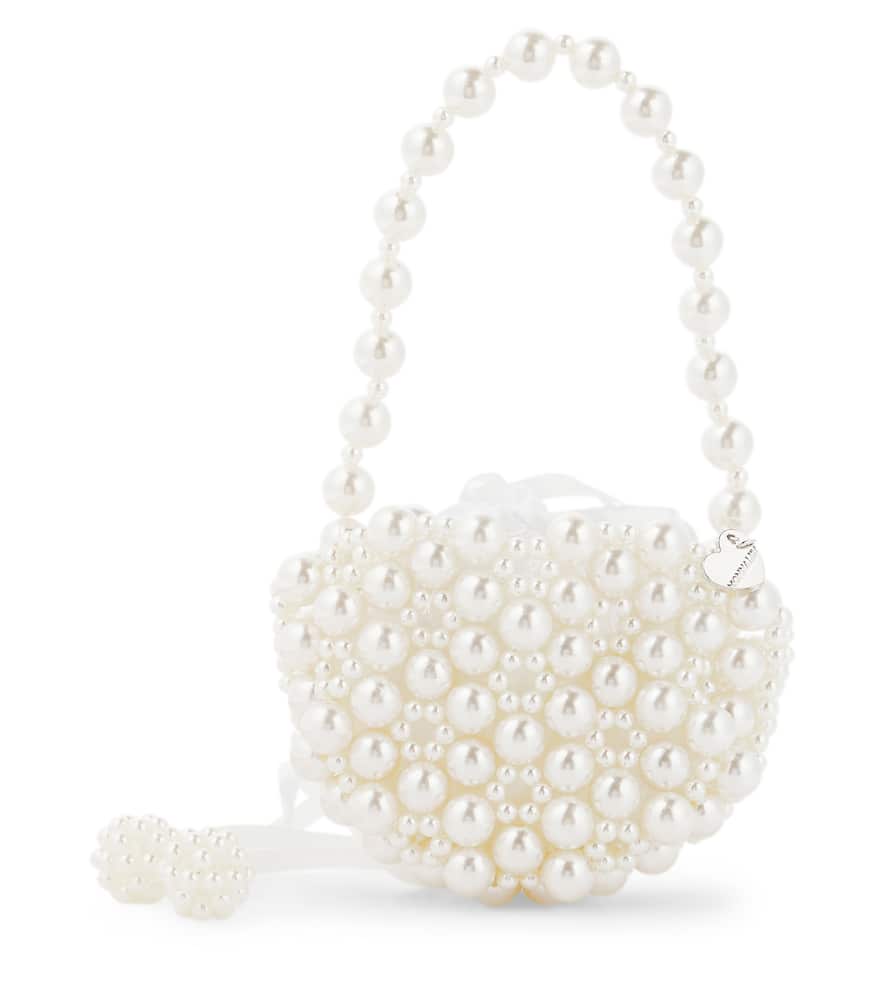 Monnalisa Faux-pearl handbag