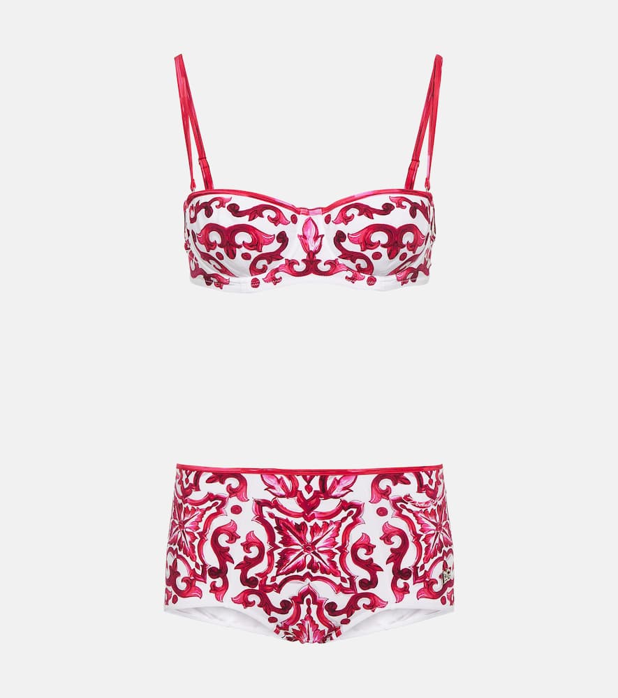 Dolce & Gabbana Majolica bikini set