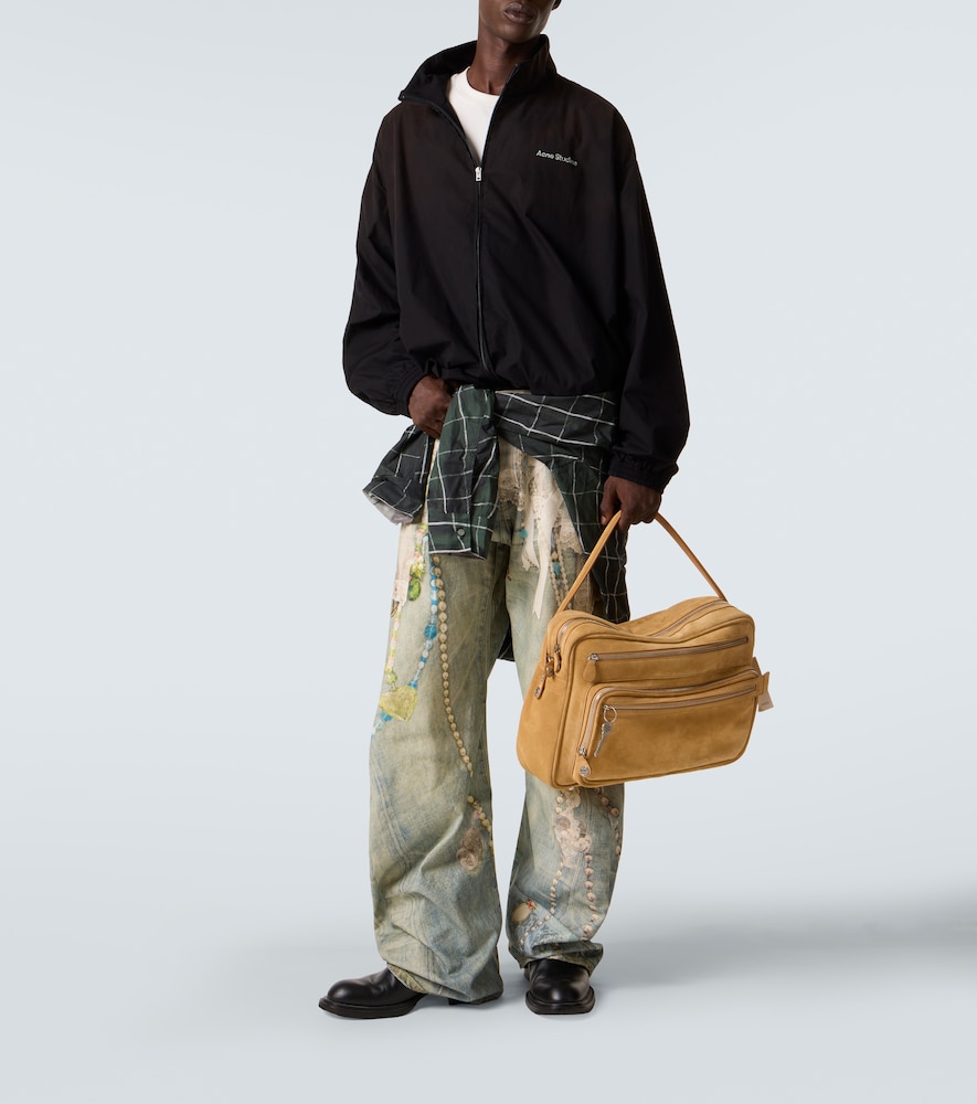  Acne Studios Acne Studios Logo Cotton Poplin Jacket 