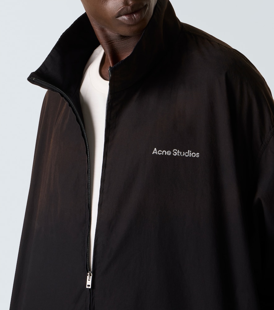  Acne Studios Acne Studios Logo Cotton Poplin Jacket 