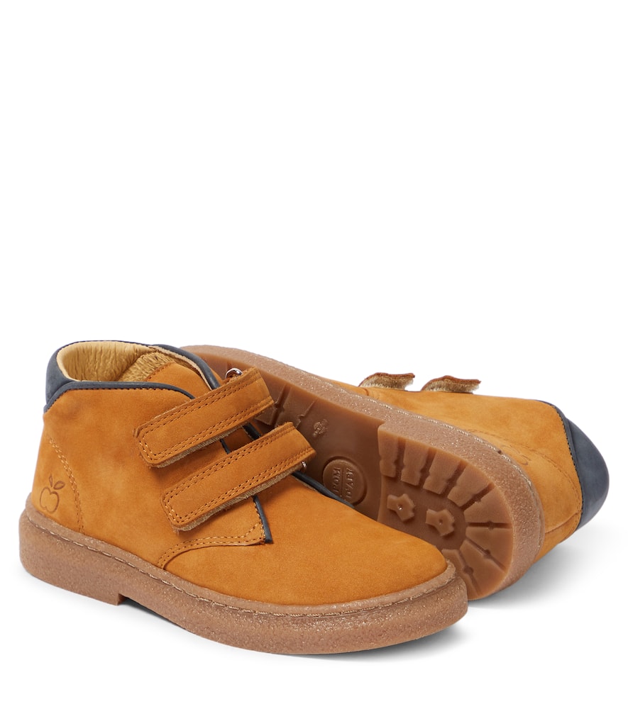 Pom D'api Suede Ankle Boots In Brown