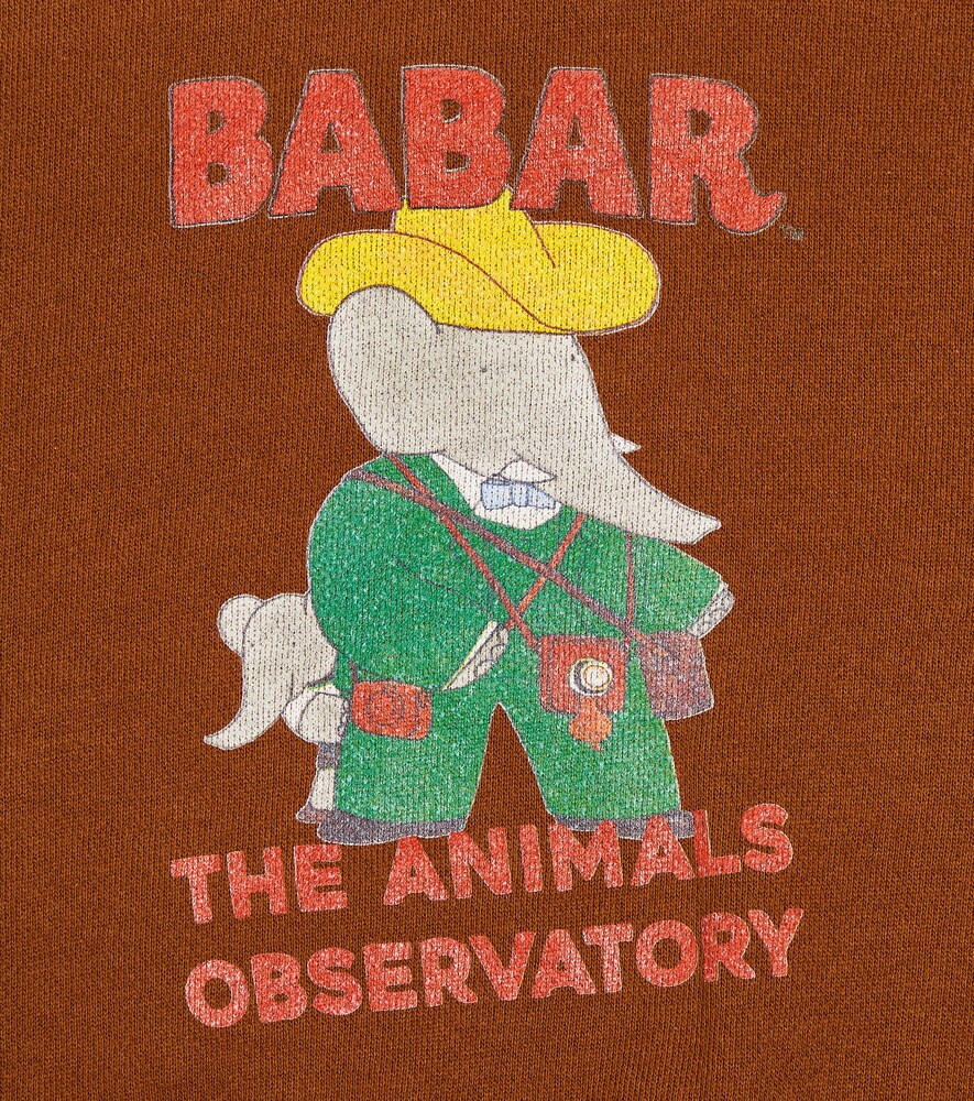  The Animals Observatory The Animals Observatory X Babar Sweatshirt Aus Baumwoll-jersey 