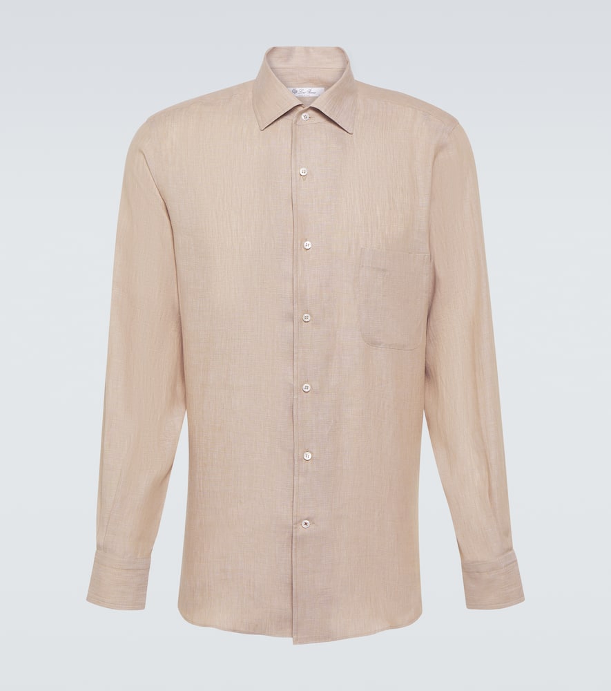 Loro Piana André linen shirt