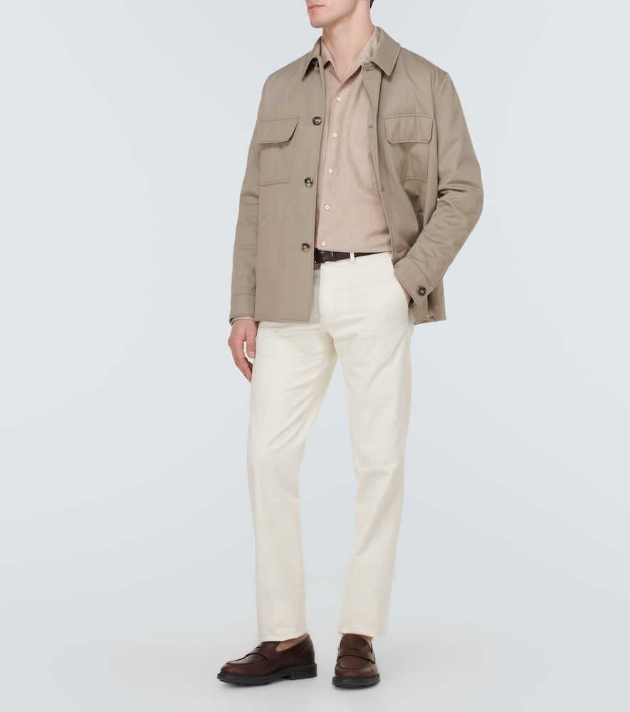  Loro Piana Loro Piana Andrã© Linen Shirt 