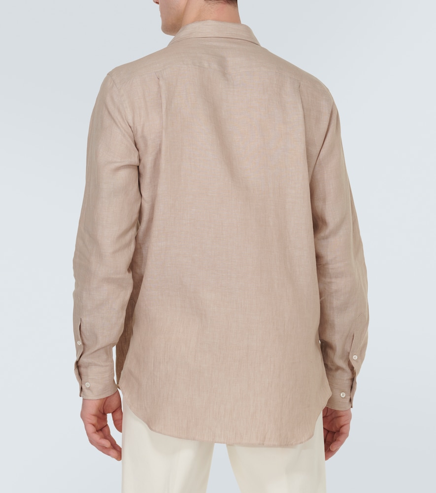  Loro Piana Loro Piana Hemd André Aus Leinen 