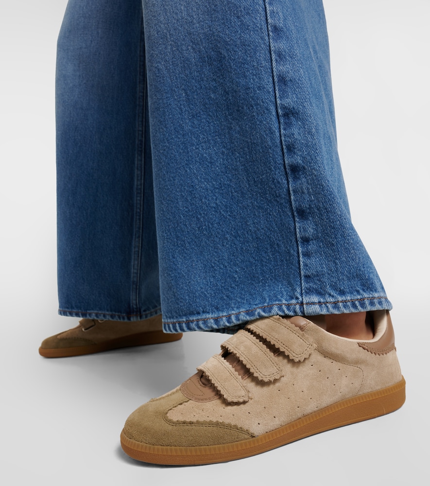 Beth Suede Low-Top Sneakers