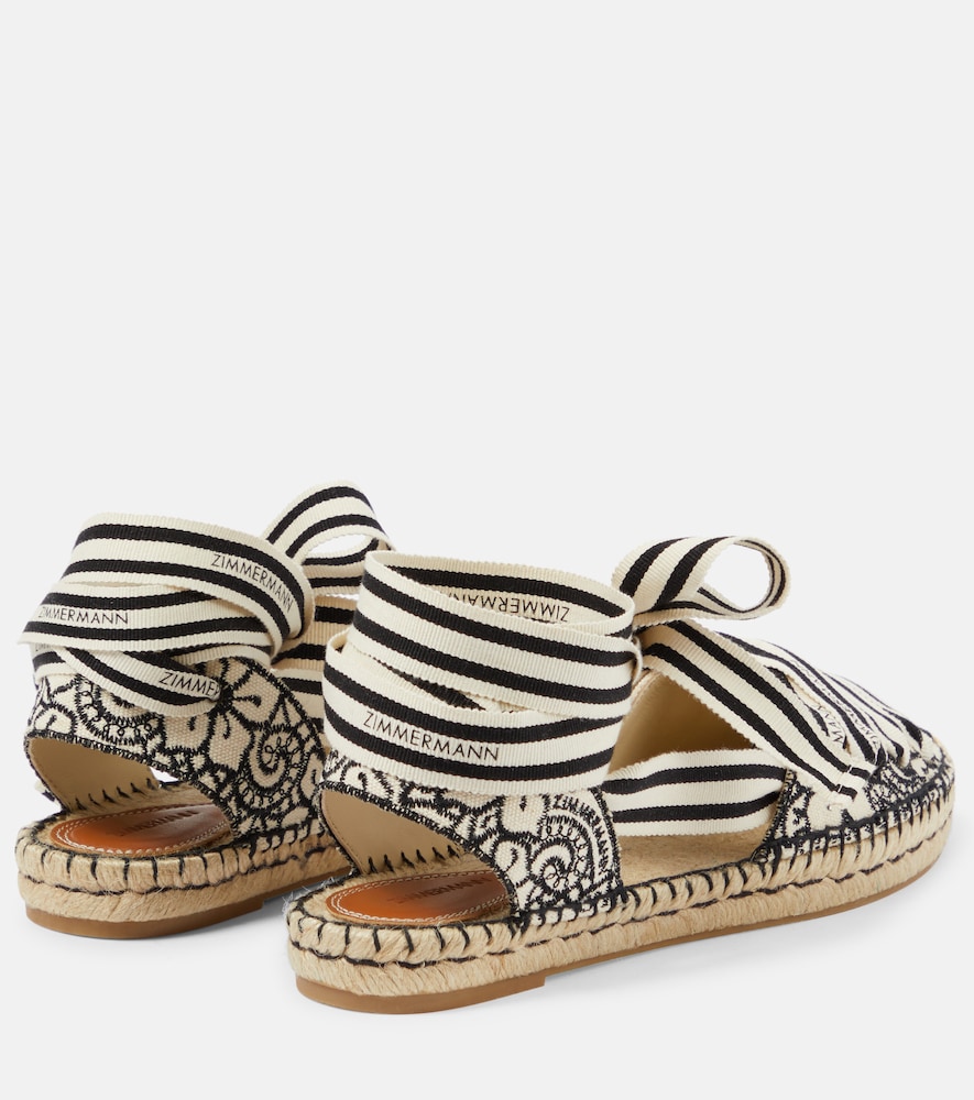 Zimmermann Sol Espadrilles In Multicoloured