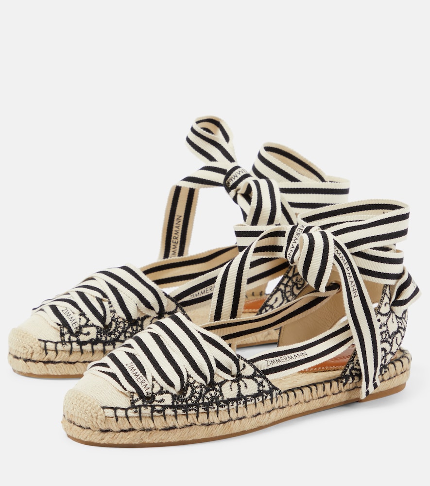 Zimmermann Sol Espadrilles In Multicoloured