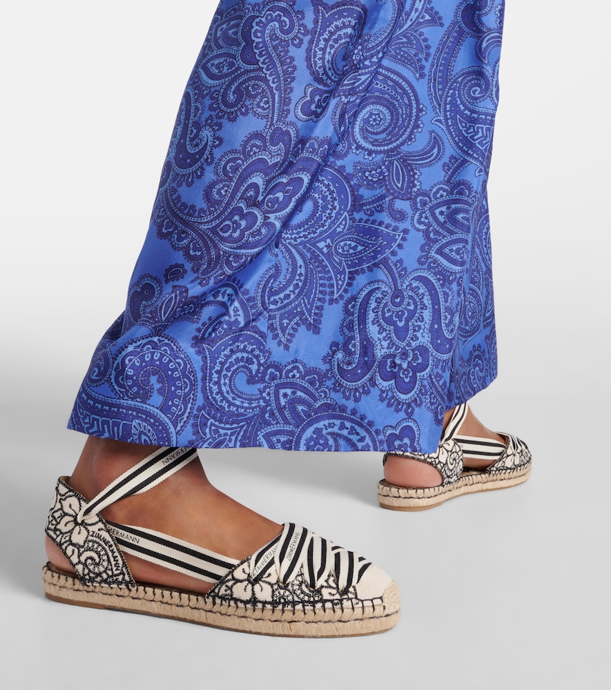 Zimmermann Sol Espadrilles In Multicoloured