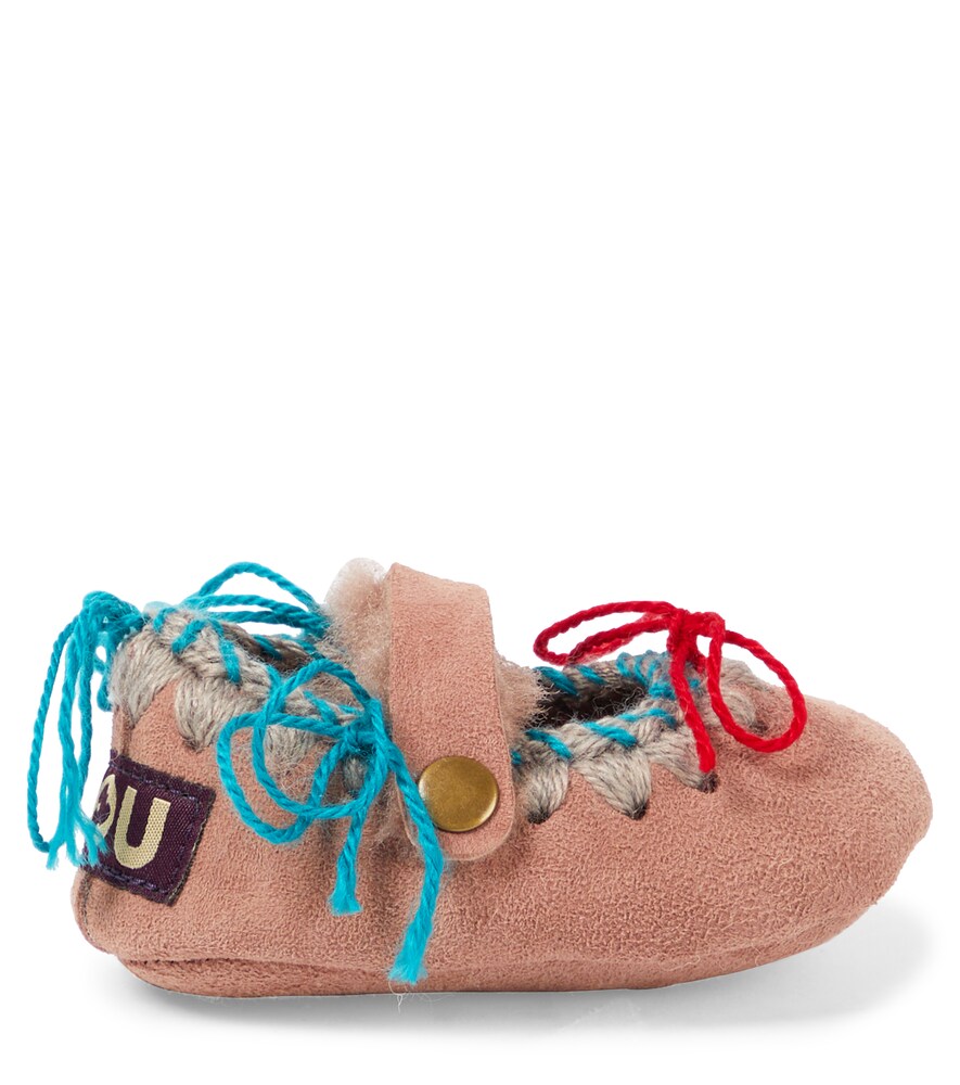  Mou Kids Mou Kids Baby Suede Ballet Flats 