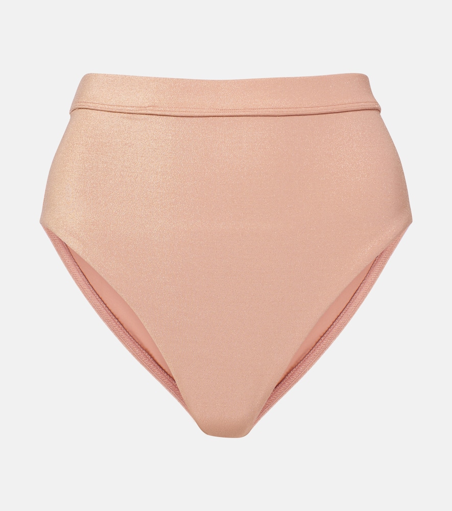Zimmermann Everley lamé bikini bottoms