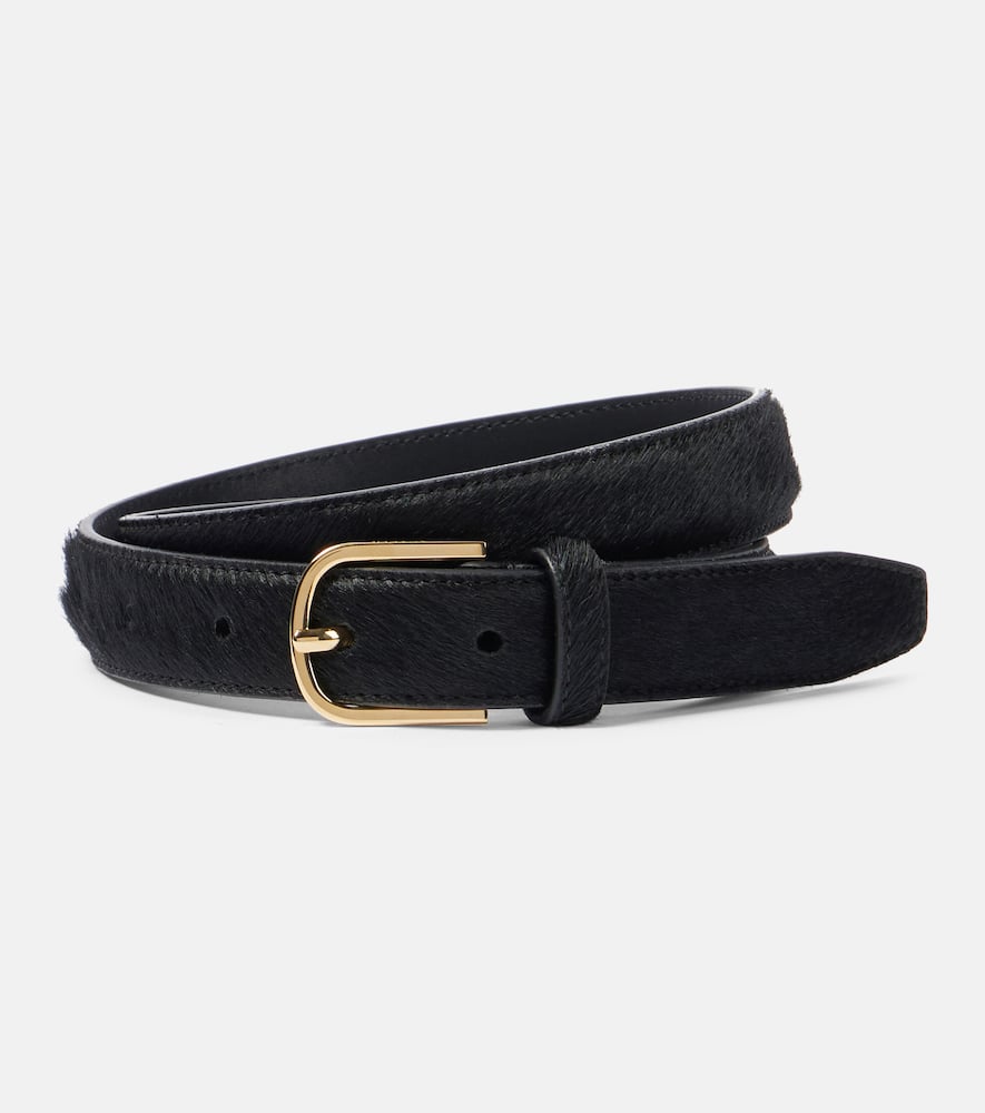 Calf hair belt