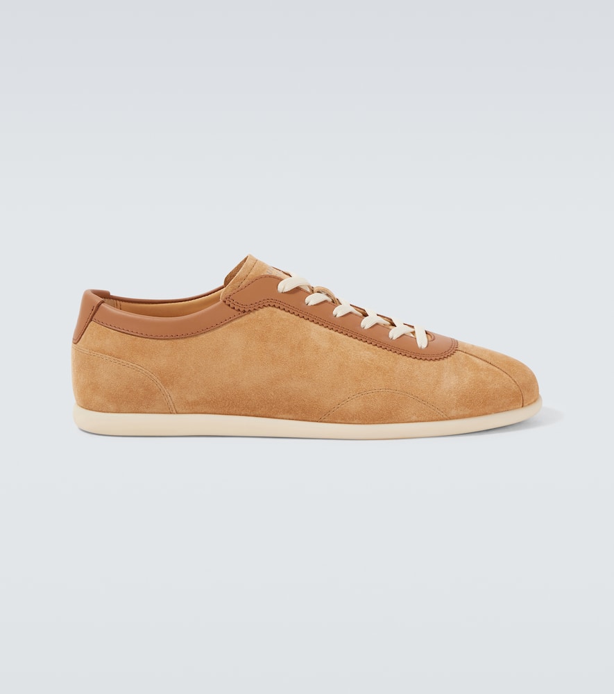 Suede sneakers