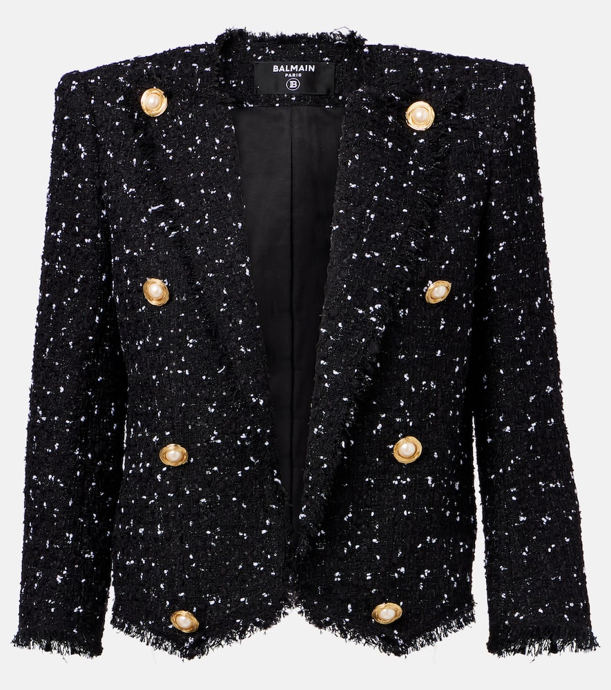 Balmain Spencer tweed jacket