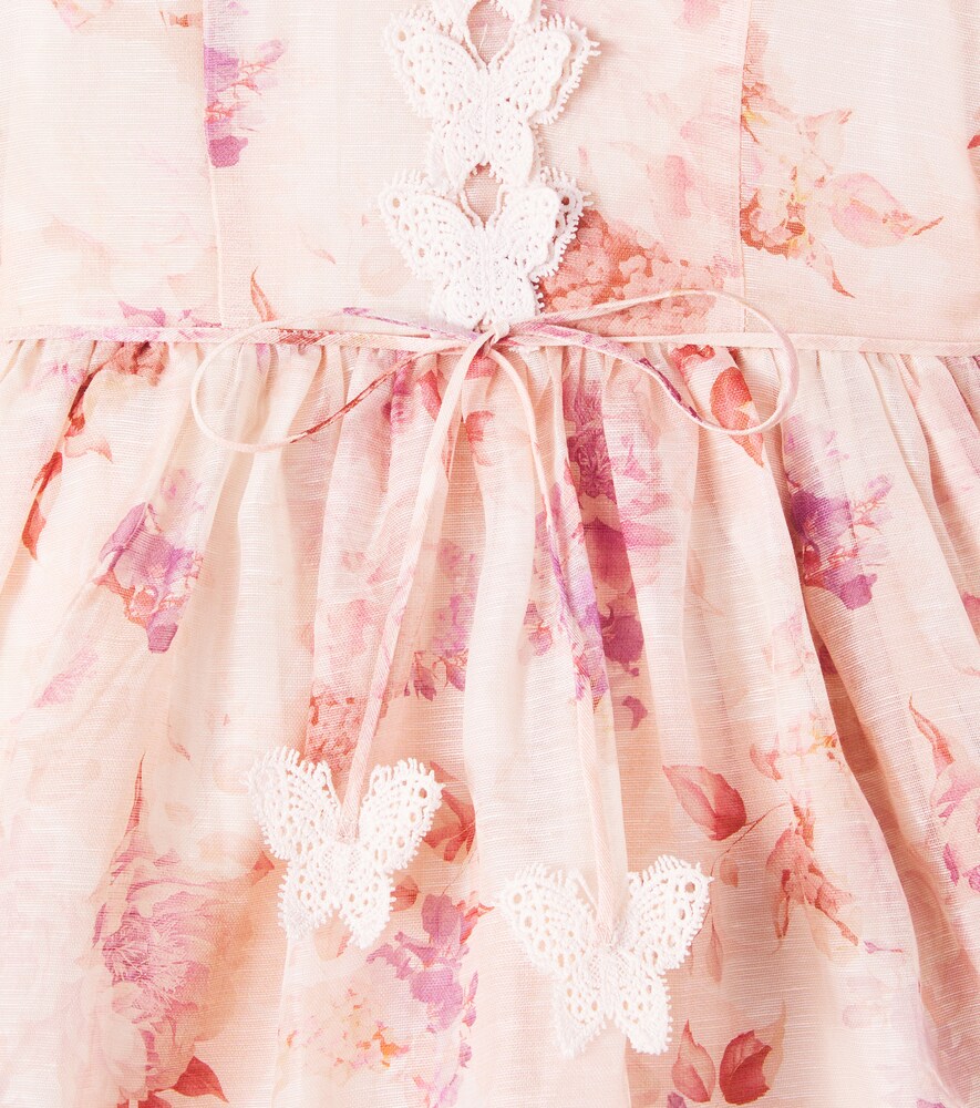  Petite Amalie Petite Amalie Kleid Alice Aus Leinen Und Seide 