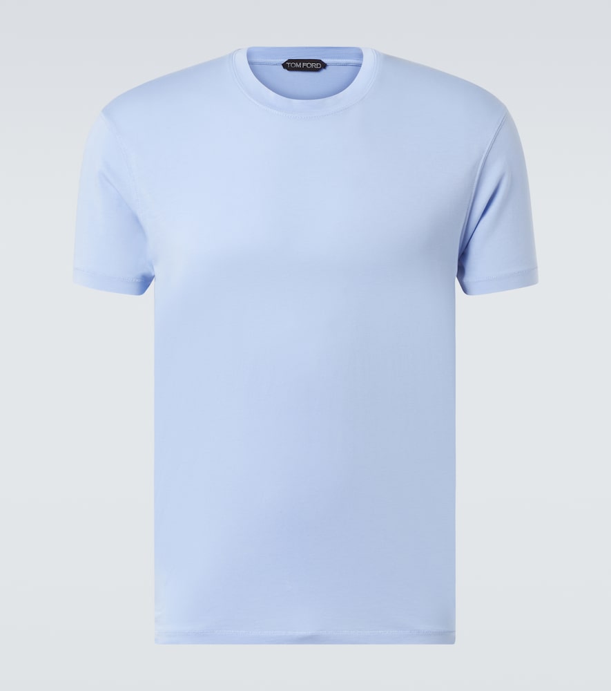Tom Ford Men's Blue Jersey T-Shirt UK Size 40 - Mytheresa