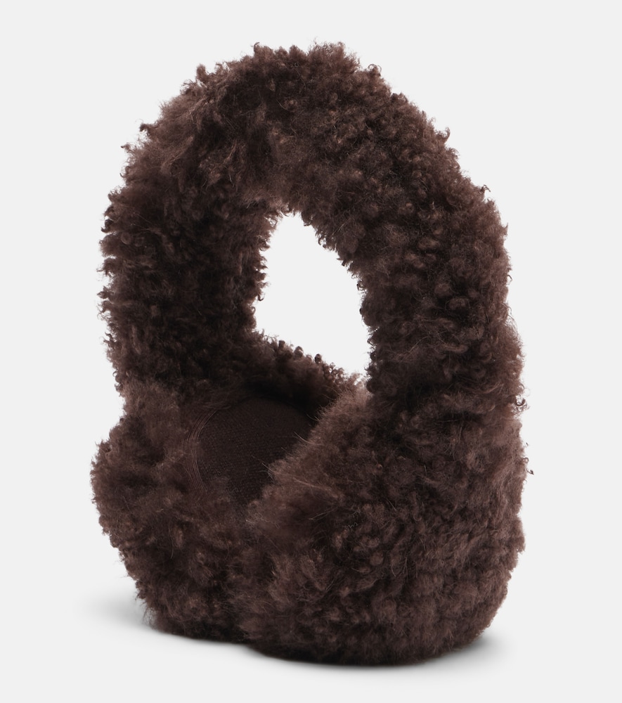 Yves Salomon Shearling earmuffs
