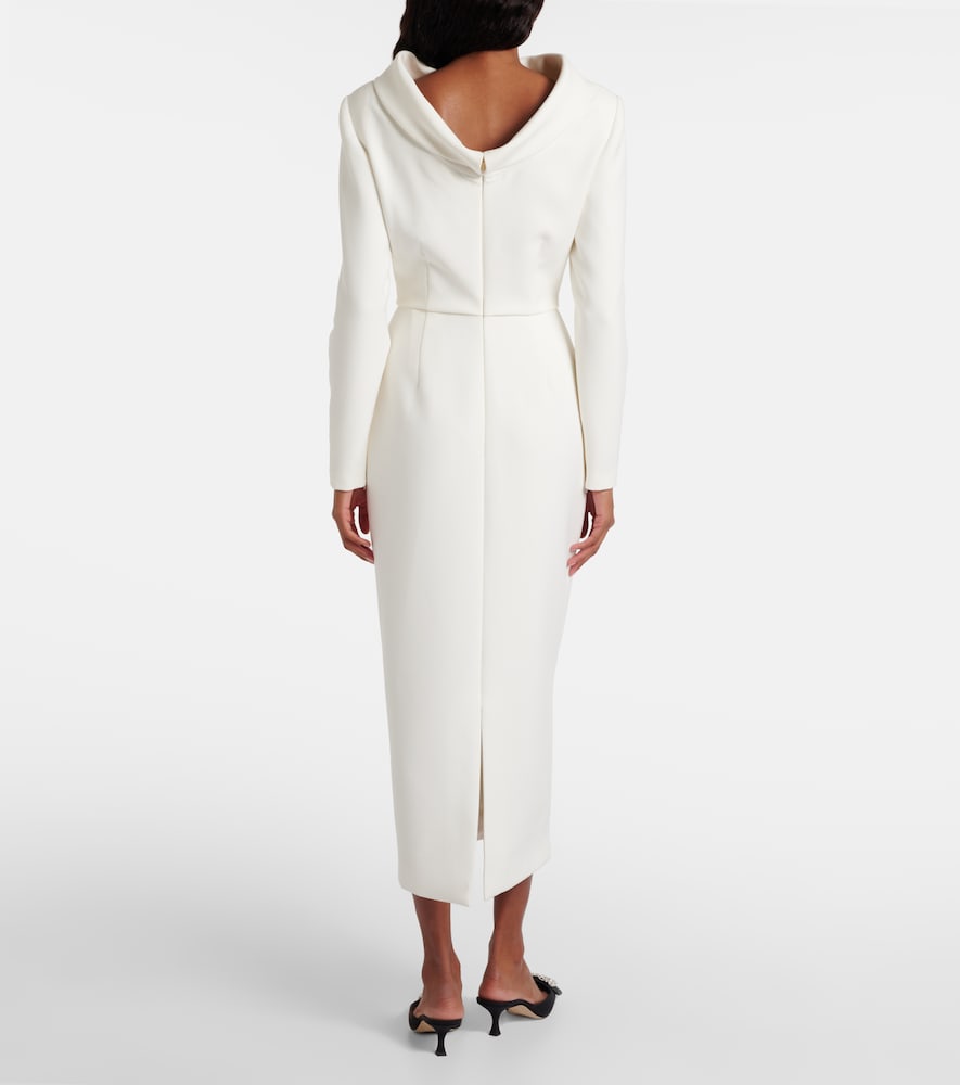  Roland Mouret Roland Mouret Midikleid Aus Crêpe 