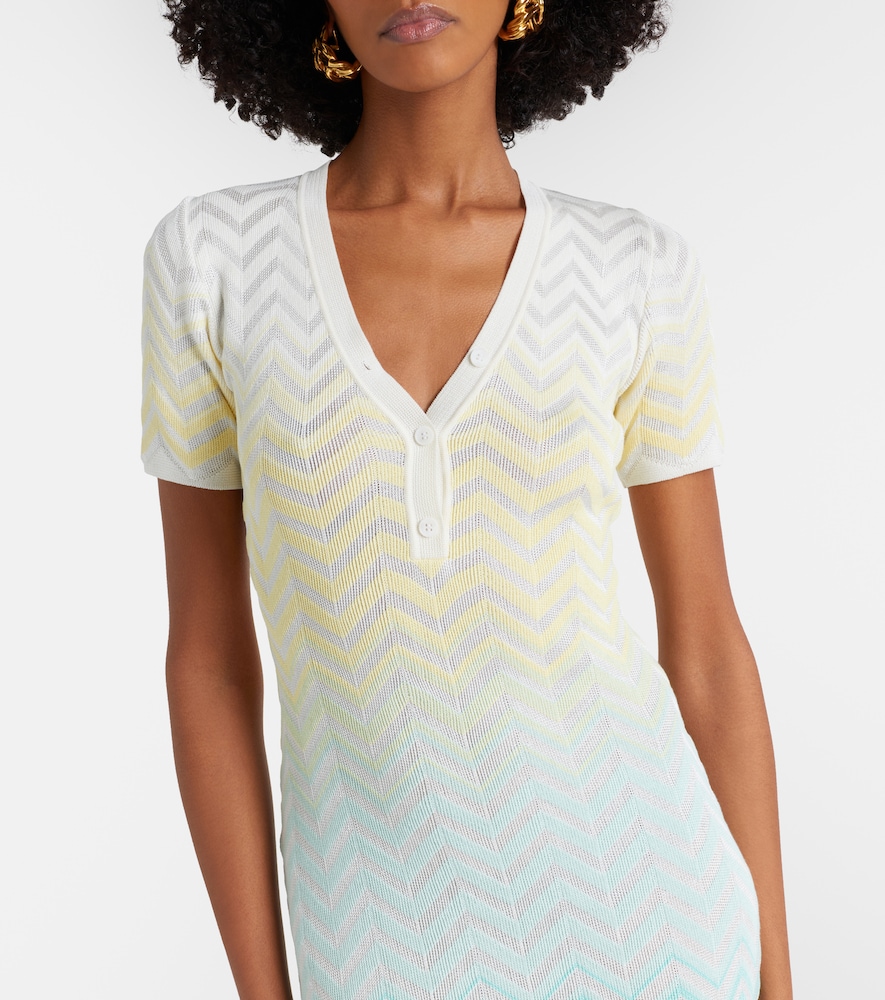  Missoni Missoni Midikleid Aus Einem Baumwollgemisch 