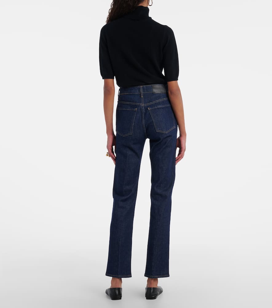 Citizen Of Humanity Zurie High-rise Straight Jeans In Blue