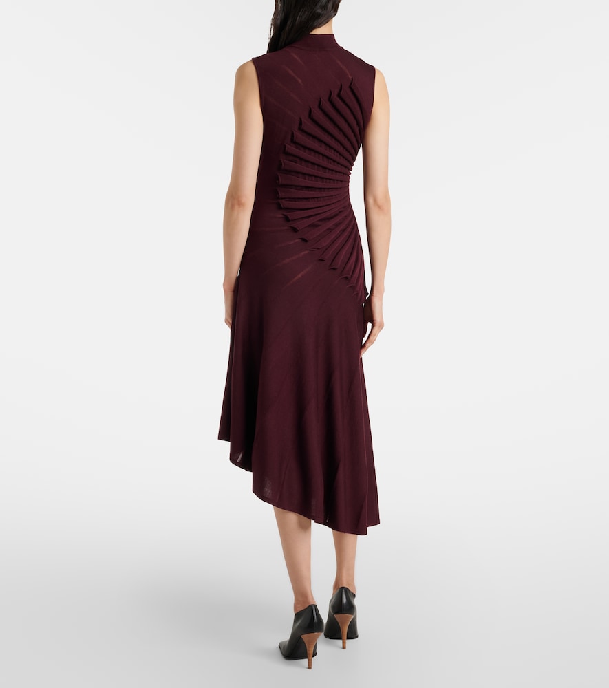  Alaia Alaïa Midikleid Aus Wolle 