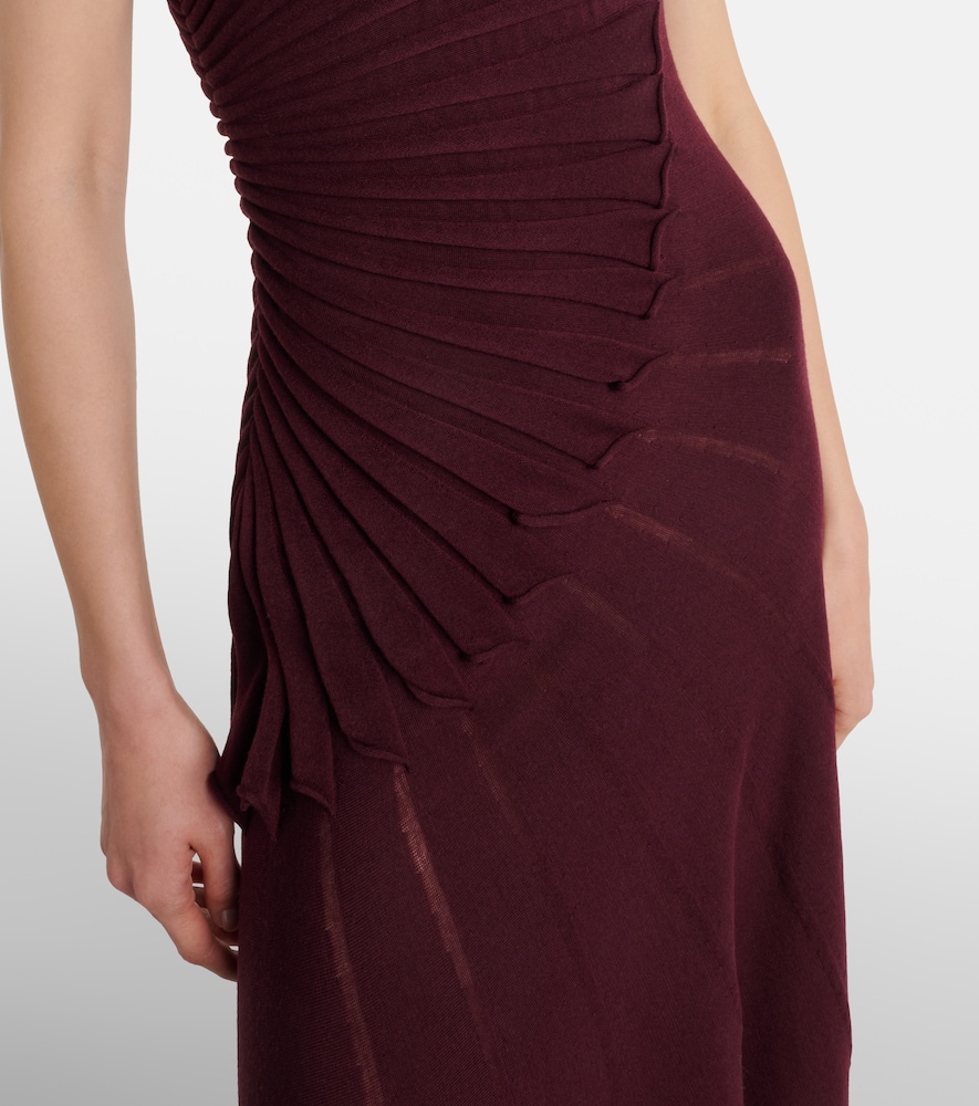  Alaia Alaïa Midikleid Aus Wolle 