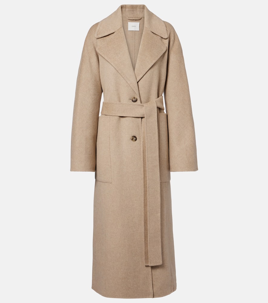 Joseph Spencer Wool And Cashmere Coat In Neutral