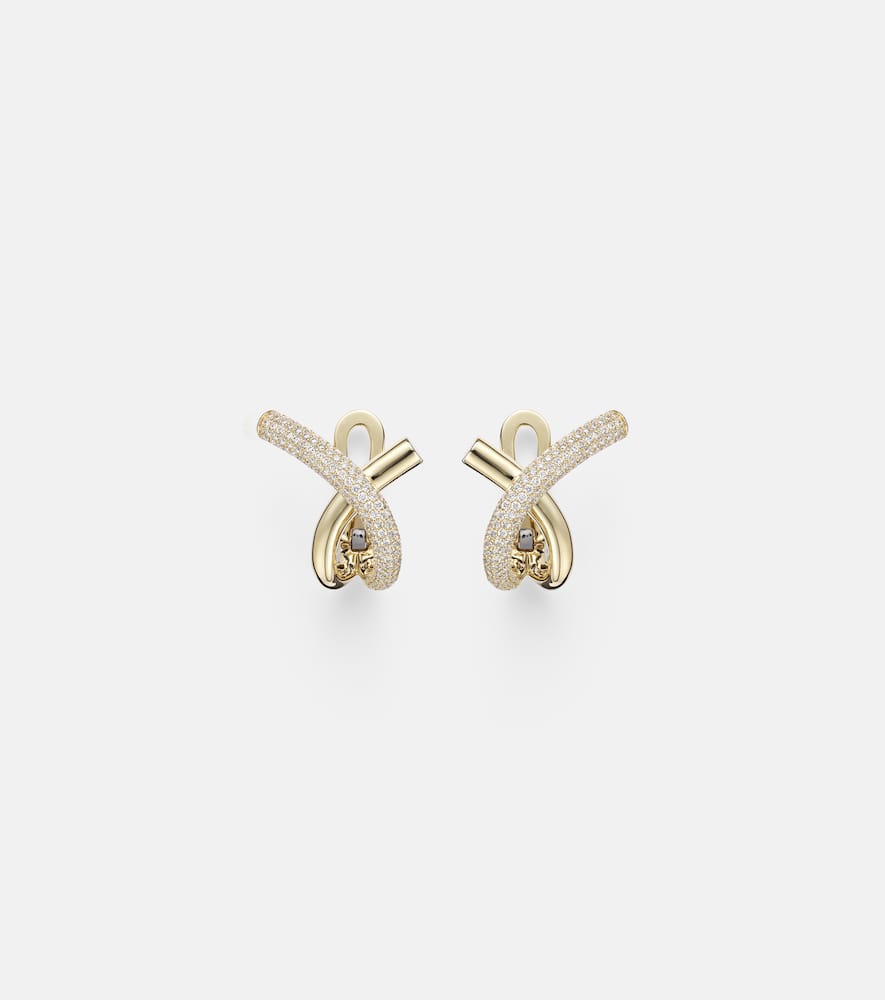 Engelbert 18kt Gold (750/1000) Earrings With Diamonds