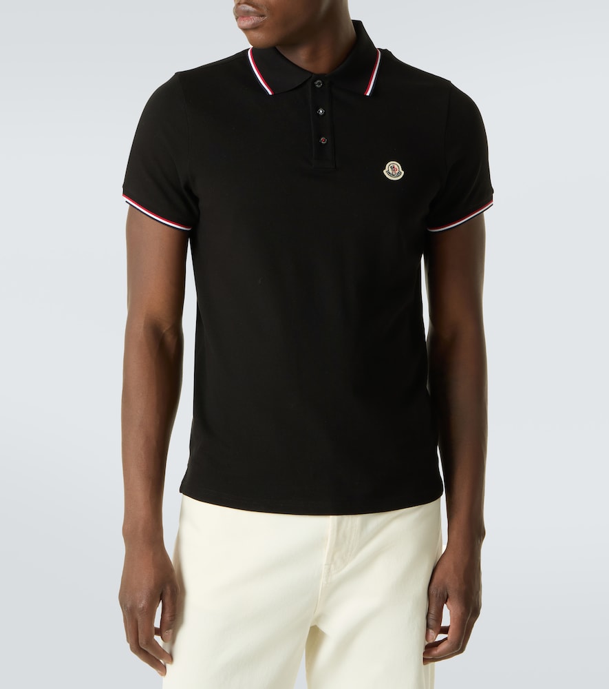  Moncler Moncler Polohemd Permanent Aus Baumwoll-jersey 
