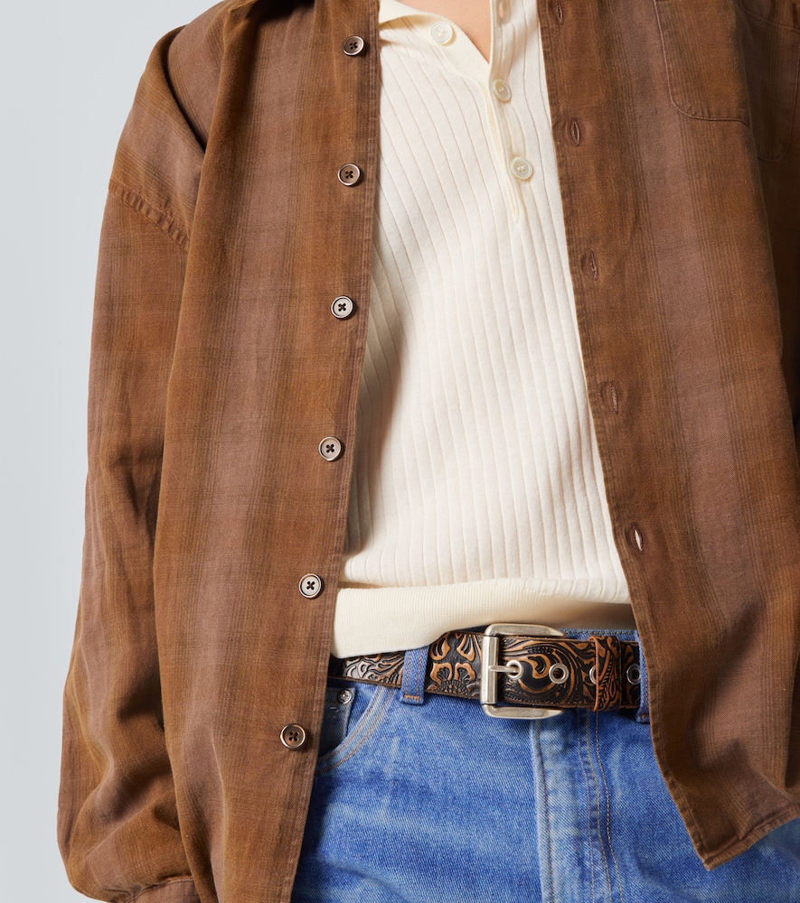  Our Legacy Our Legacy Henley-top Fine Aus Baumwolle 