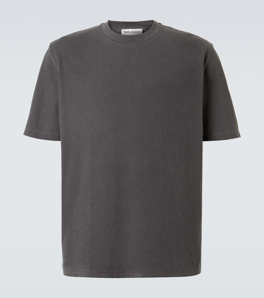 Our Legacy Men's Grey Box Cotton Jersey T-Shirt UK Size 36 - Mytheresa