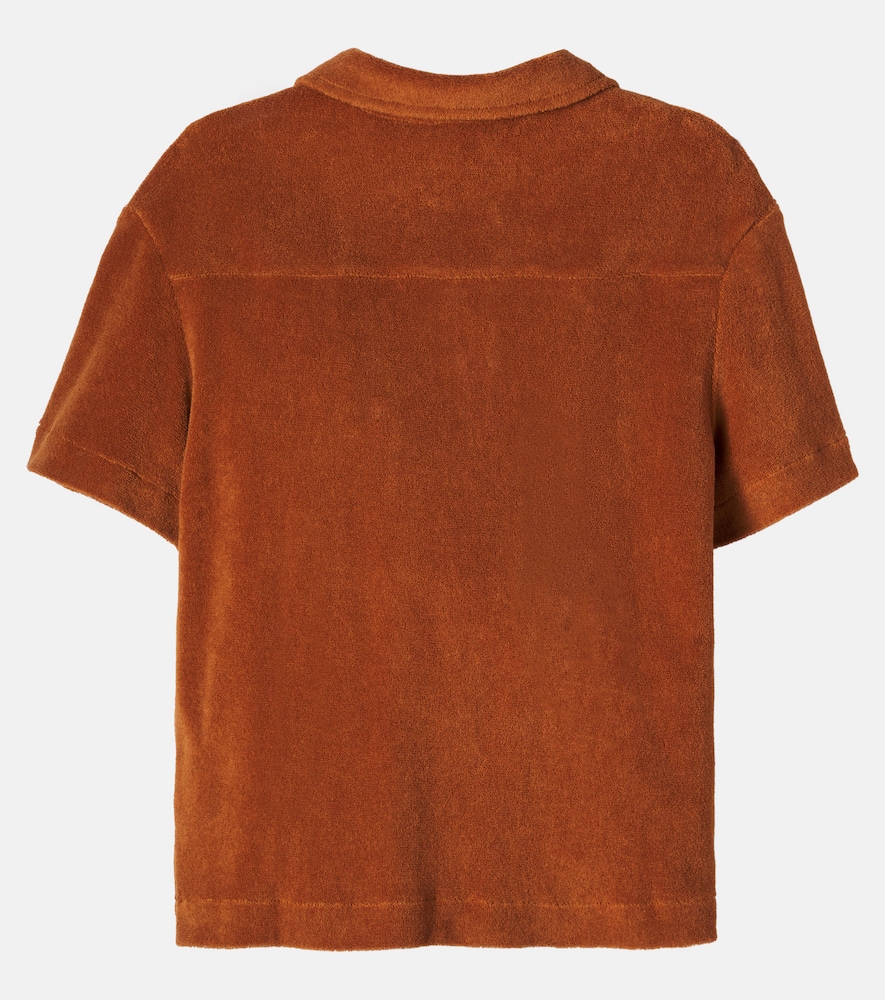  Dolce&gabbana Kids Dolce&gabbana Kids Hemd Dg Aus Baumwollfrottee 