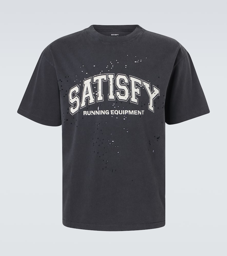 Satisfy Mothtech Printed Cotton Jersey T-shirt