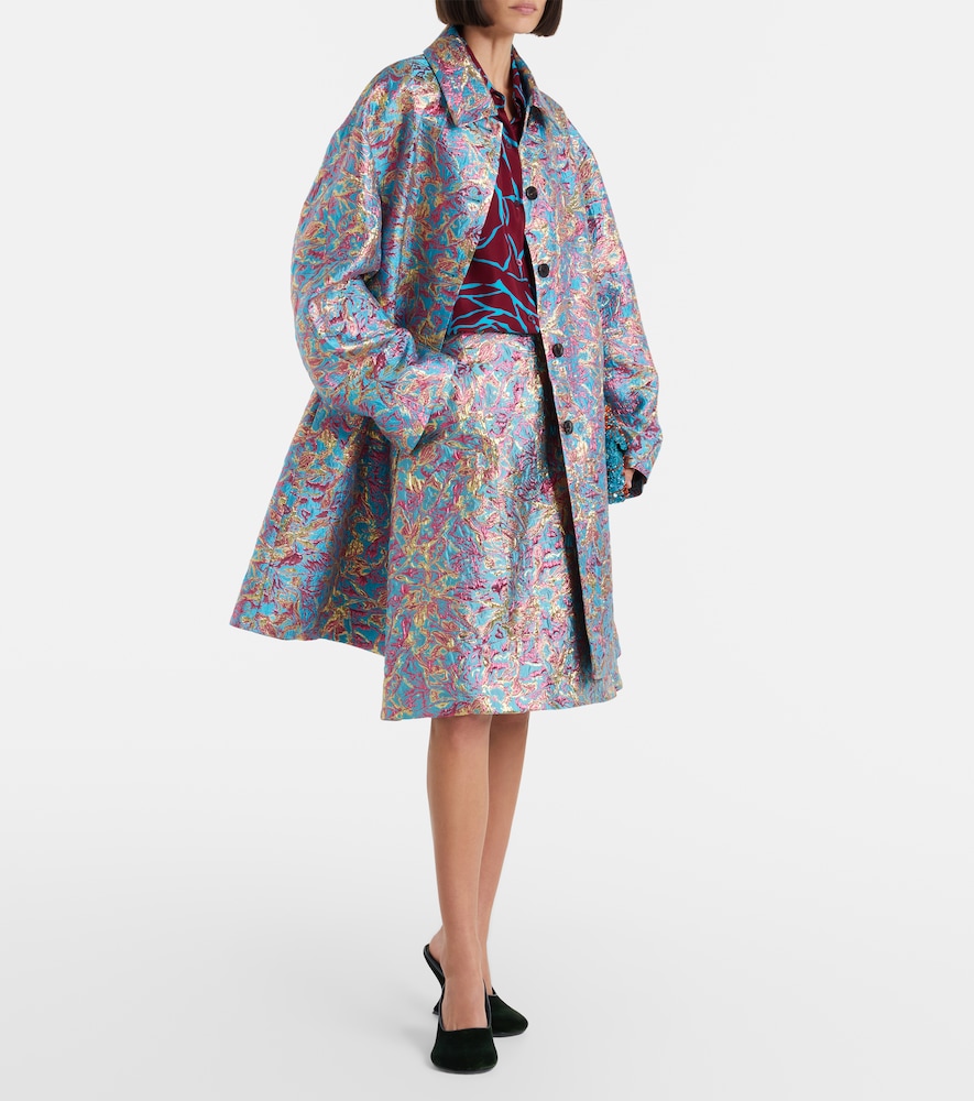  Dries Van Noten Dries Van Noten Brocade Coat 