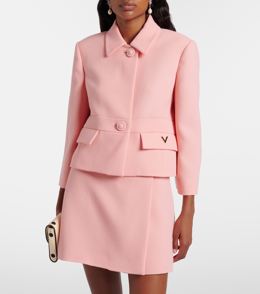  Valentino Valentino Vgold Virgin Wool Jacket 