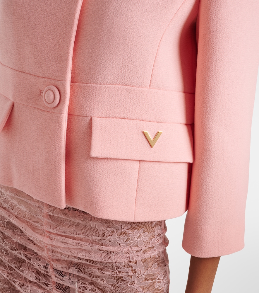 Valentino Valentino Vgold Virgin Wool Jacket 
